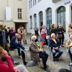 Vernissage am 24.9.2022 von Monika Geisbüsch — Mensch und Raum