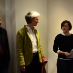 Vernissage 14. Januar 2023 Wiebke Bader "Glänzend ans Licht" mit Kunsthistorikerin Ruth Hansmann